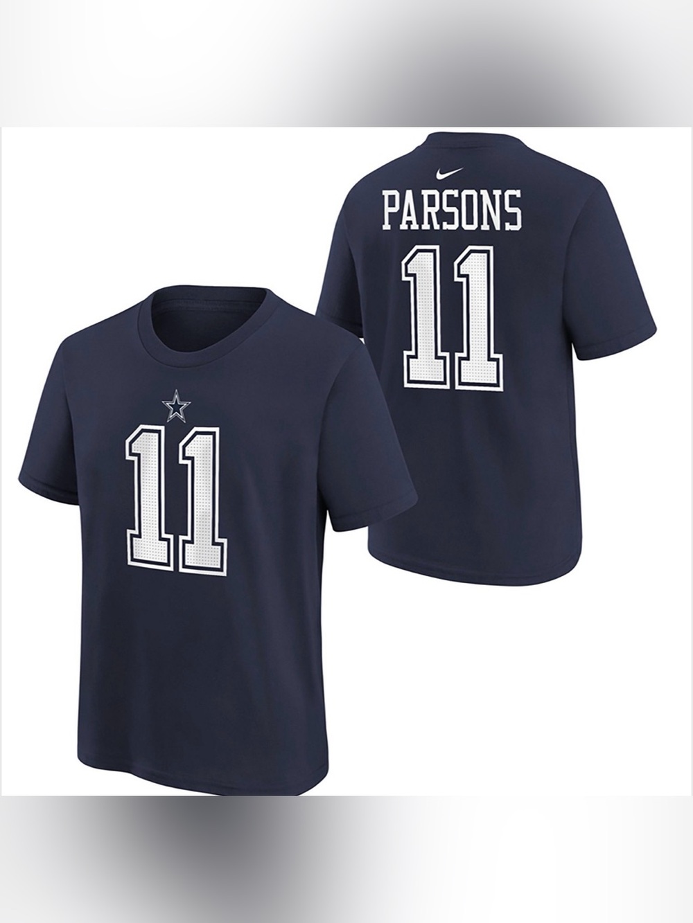 NWT NIKE NFL Youth Teen Dallas Cowboys Parsons Short Sleeve Graphic Tee Shirt XL